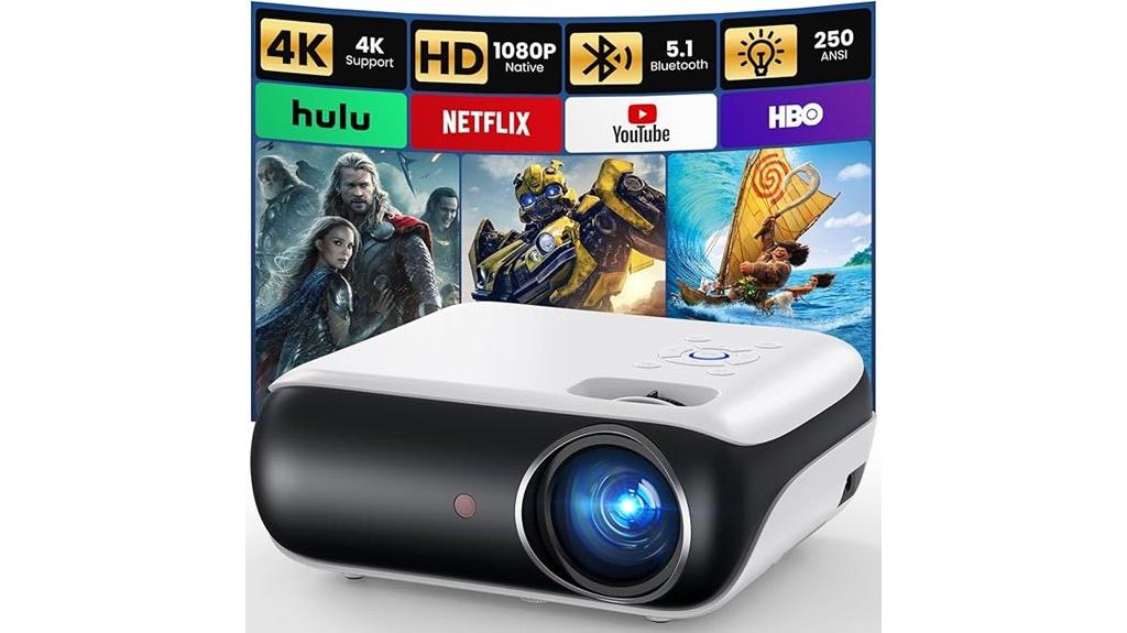 affordable projector for entertainment