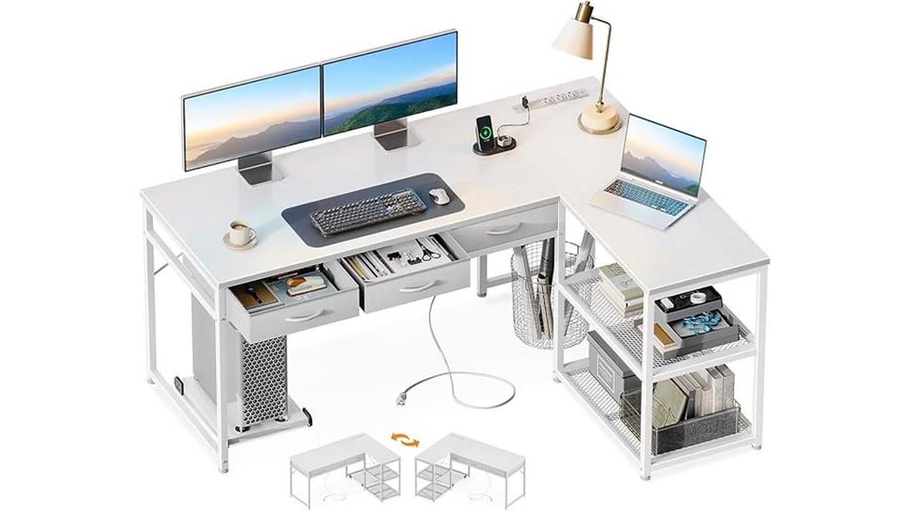 aodk l shaped desk review