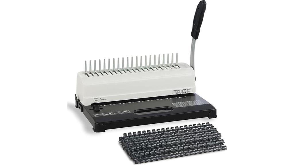 binditek binding machine performance