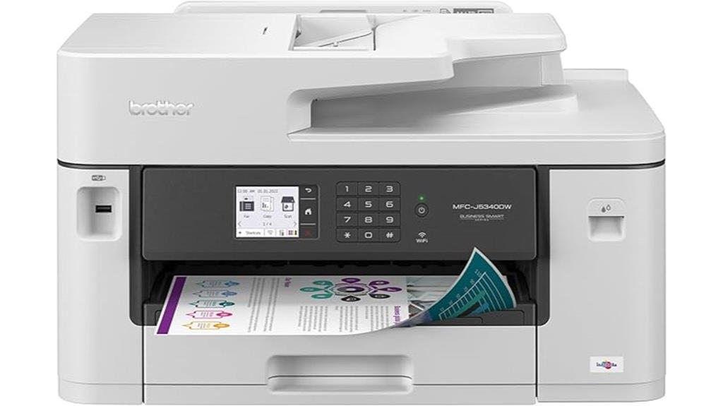 brother mfc j5340dw printer review