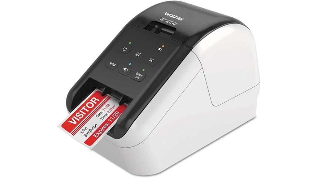 brother ql 810w printer review