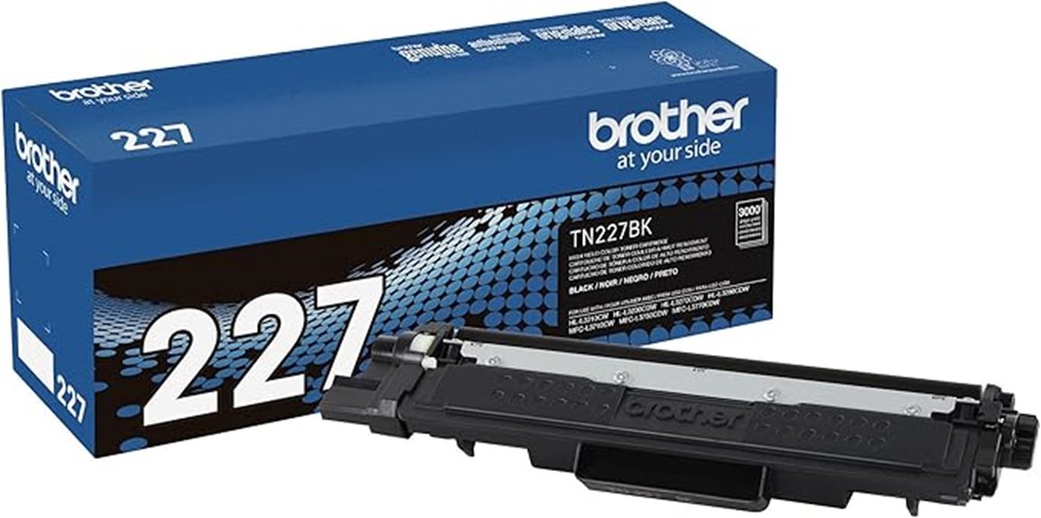 brother tn227 toner review