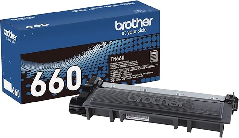 brother tn660 toner review