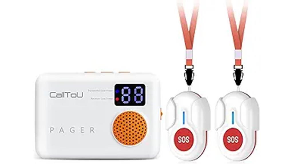 caregiver pager promotes independence