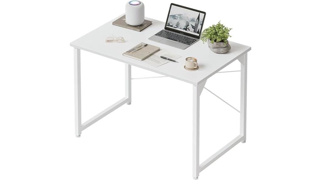 compact desk for efficiency