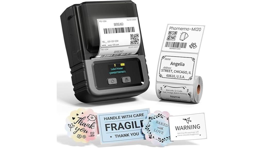 compact efficient label maker