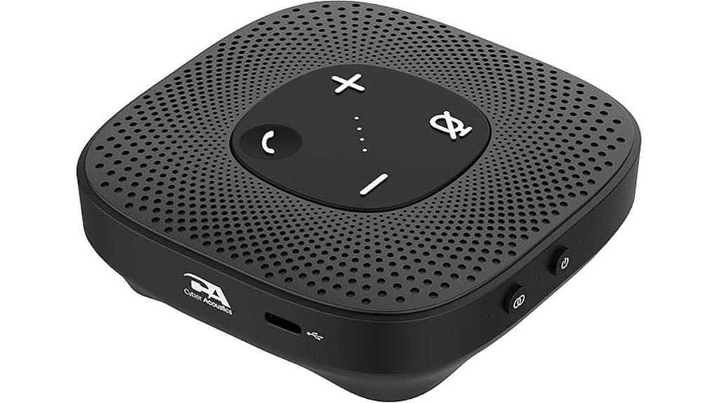 cyber acoustics speakerphone review