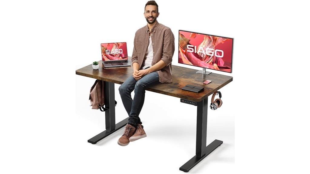 electric desk adjustable review