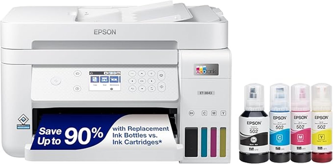 epson ecotank et 3843 features