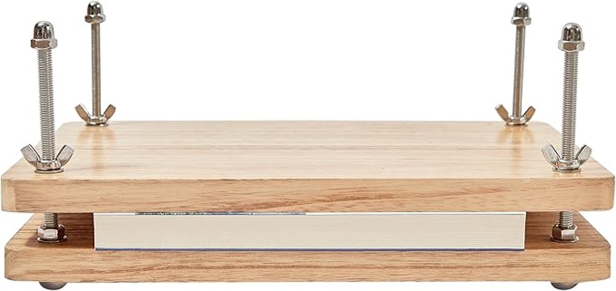 fuxafu wooden book press