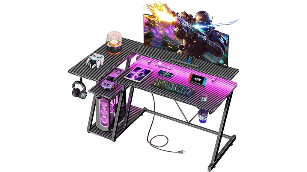 gaming desk features review