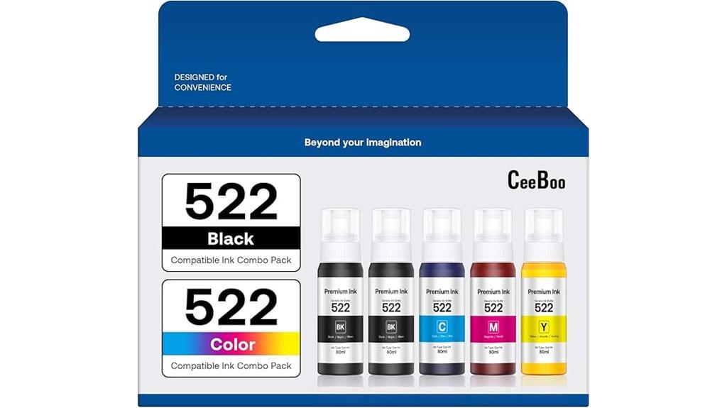 high capacity ink bottle