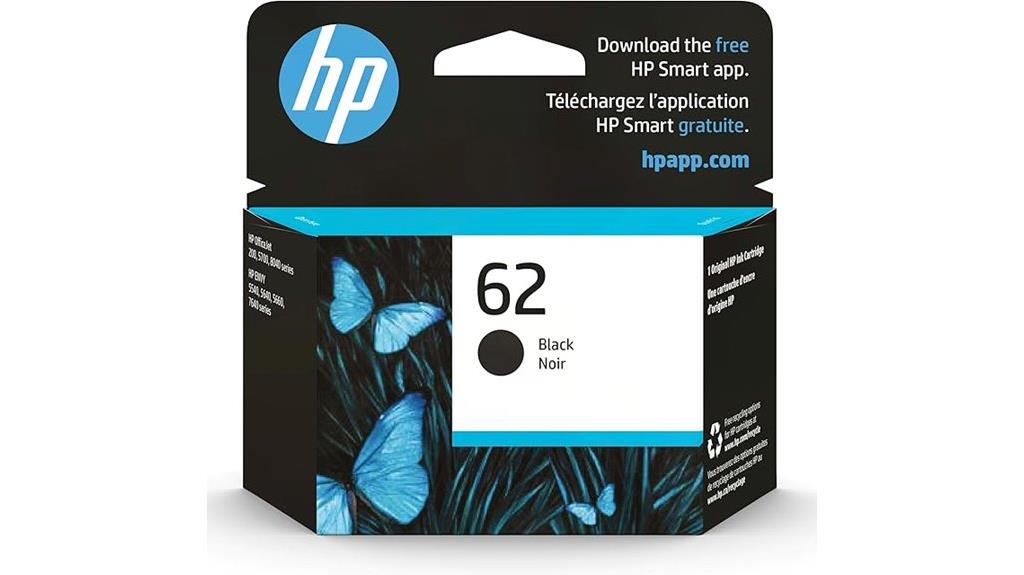 hp 62 black ink review