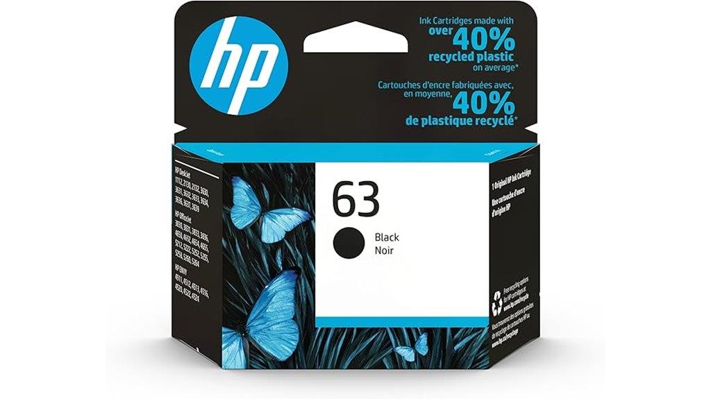 hp 63 black ink review