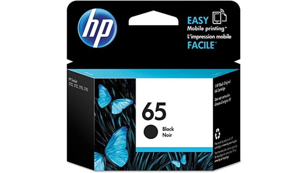 hp 65 black ink review