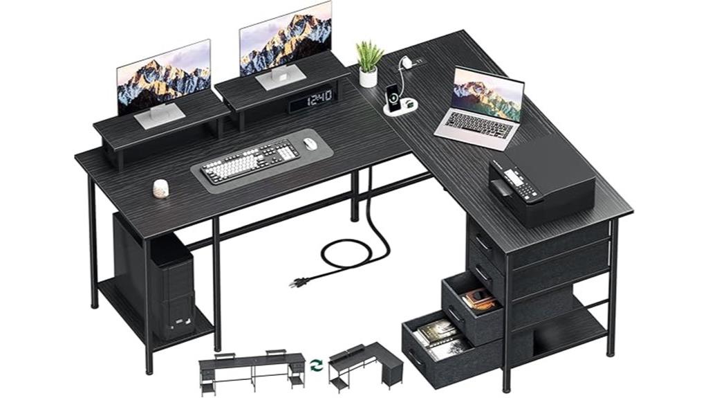 l shaped desk evaluation