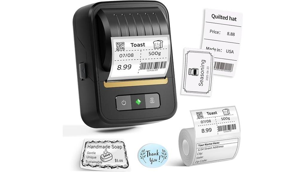 nadaiin n20 bluetooth label maker