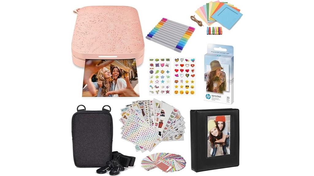 portable photo printing device