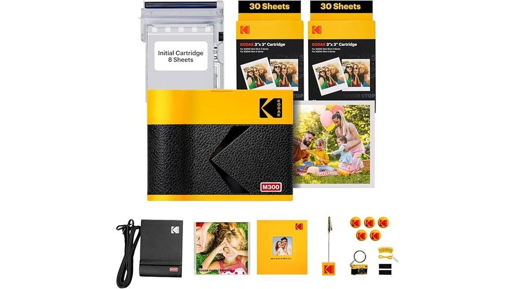 portable photo printing device