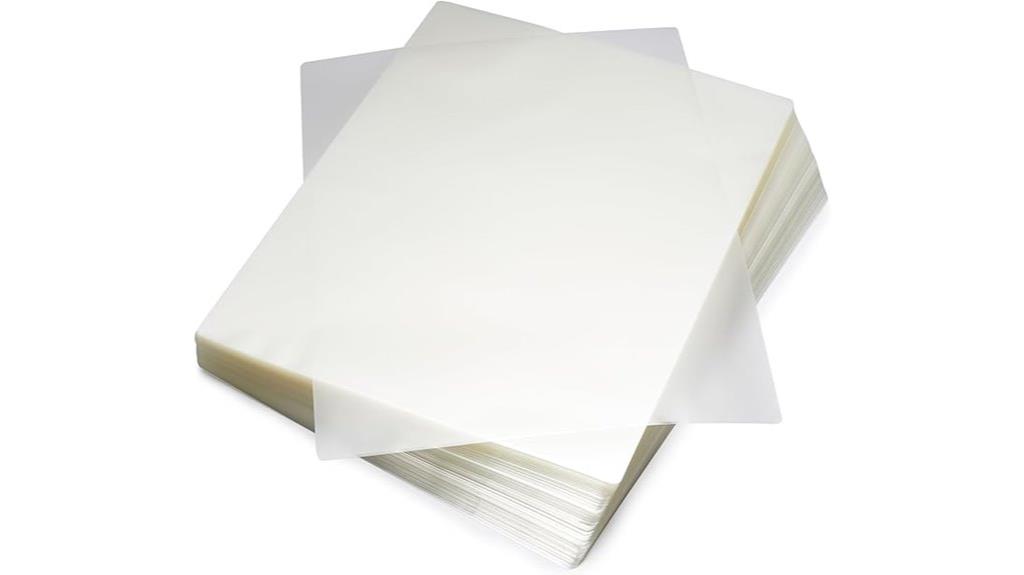 quality laminating sheets review