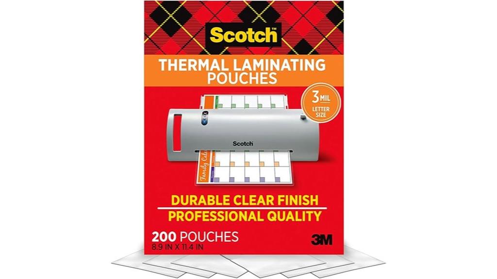 scotch laminating pouches review