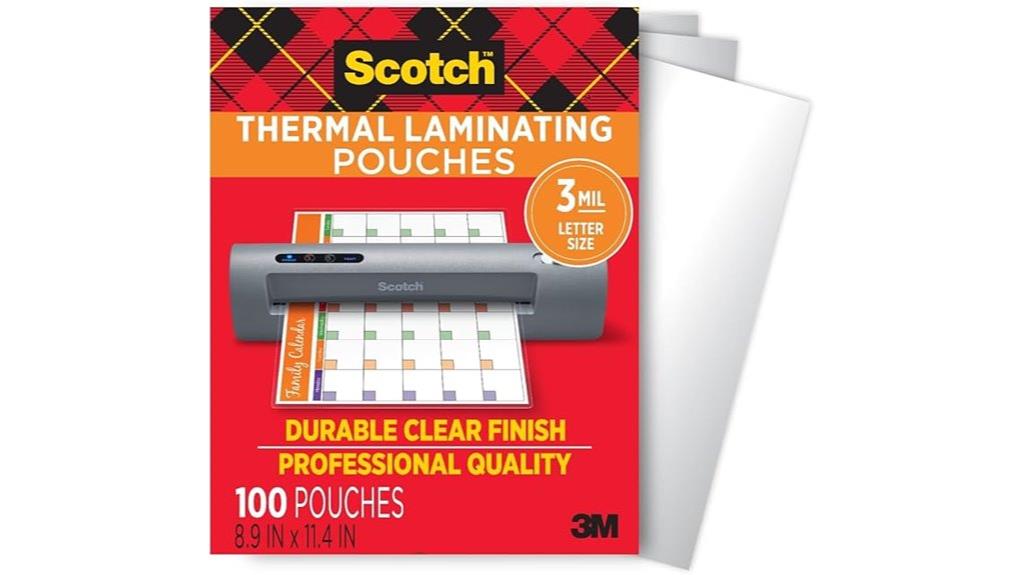 scotch laminating pouches review