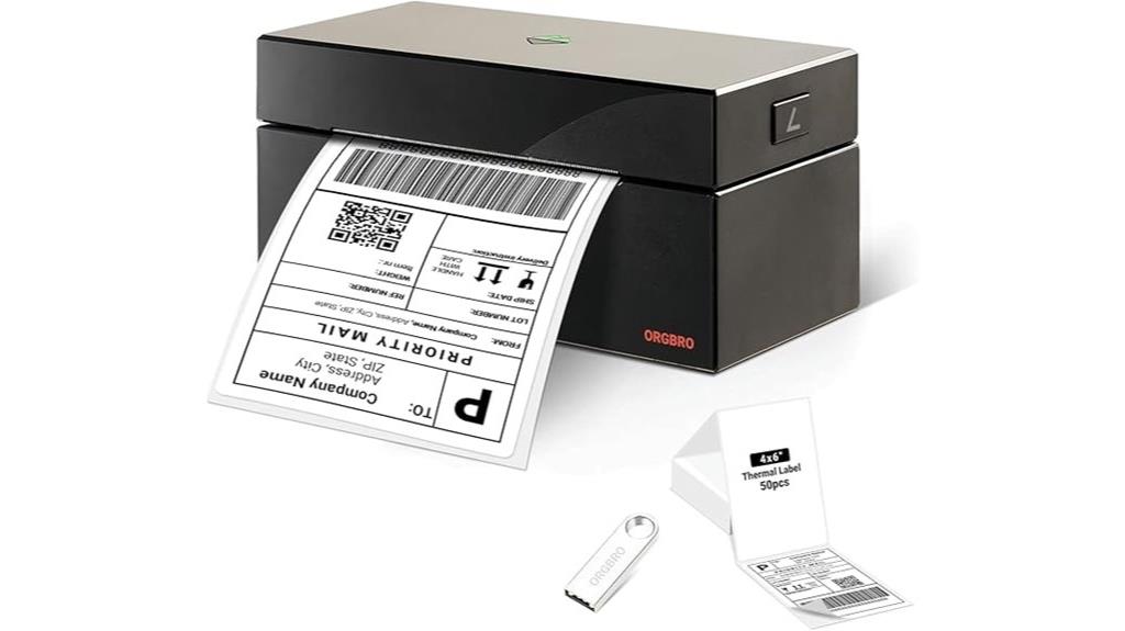 shipping label printer review