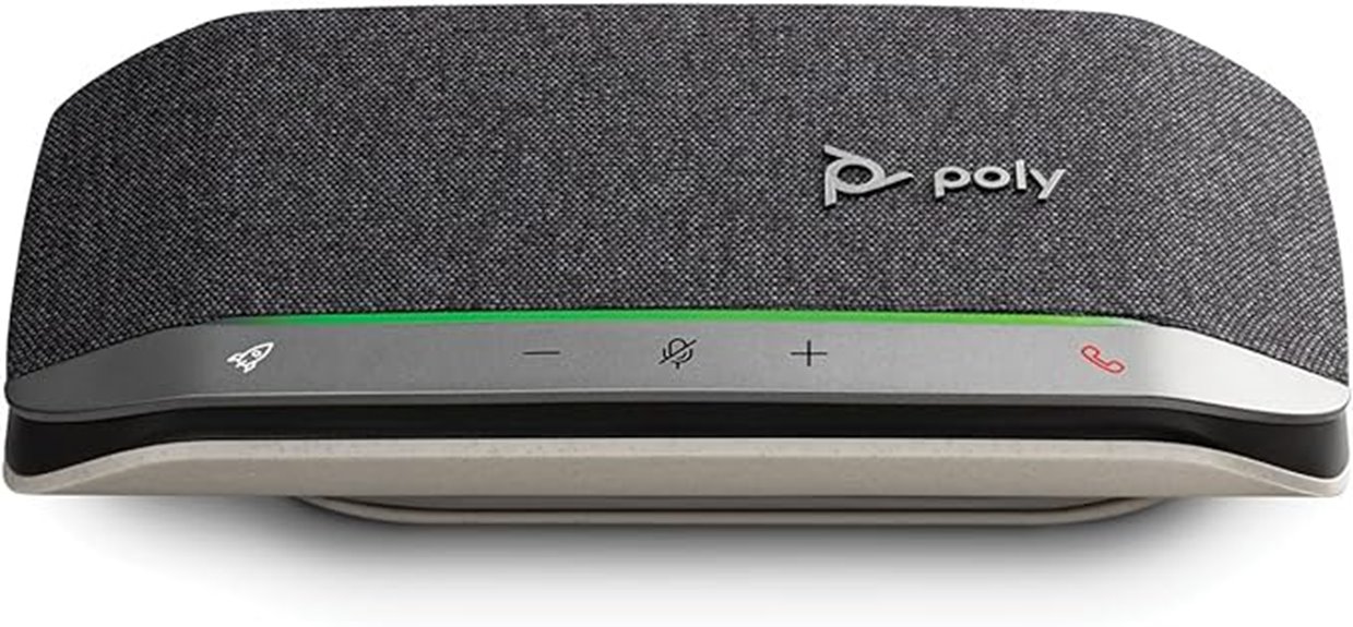 smart speakerphone with features