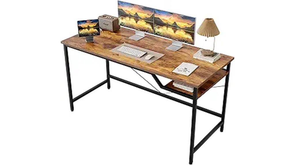 spacious computer desk review