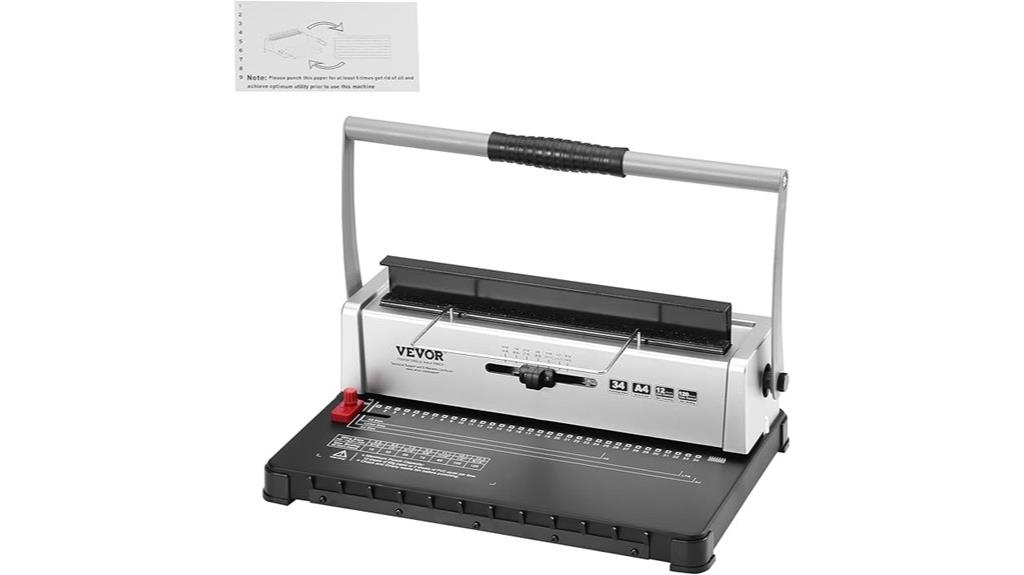 vevor coil binding machine