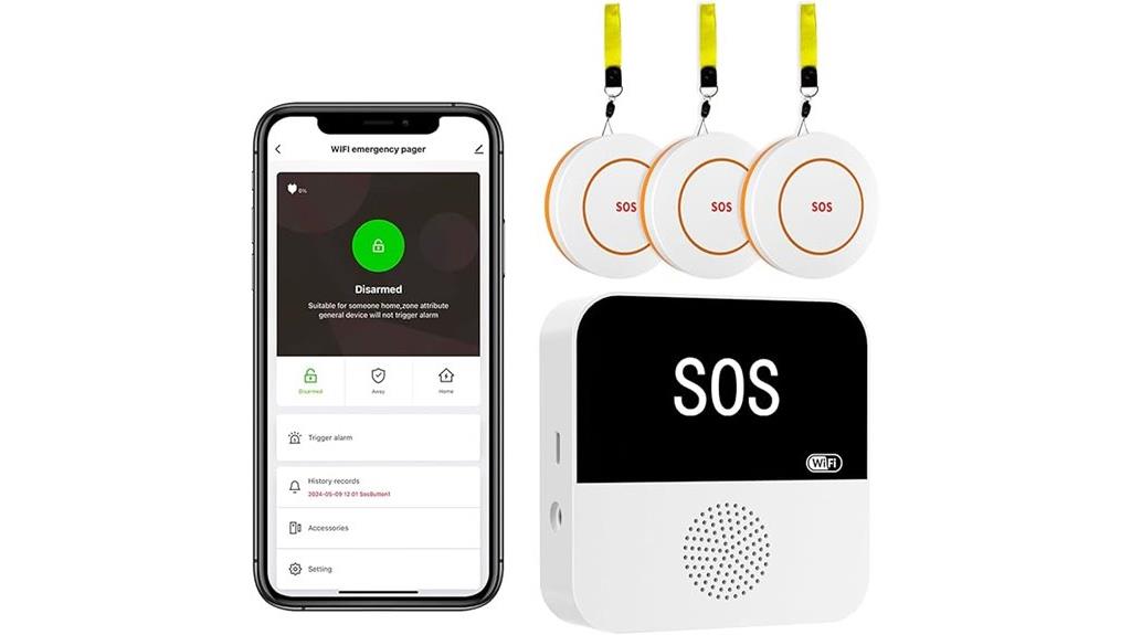 wireless caregiver call system