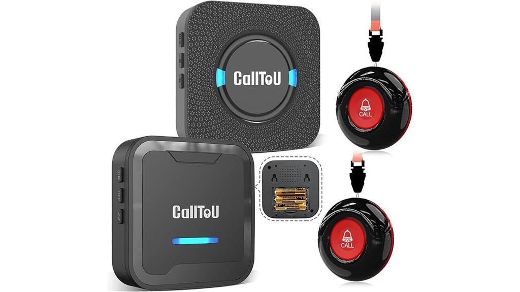 wireless caregiver pager system
